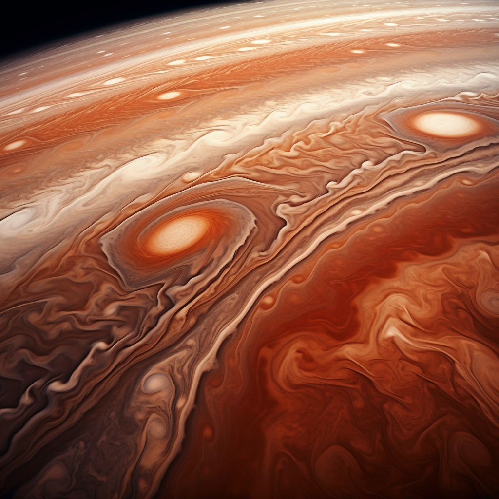 A stunning image of Jupiters Great Red Spot