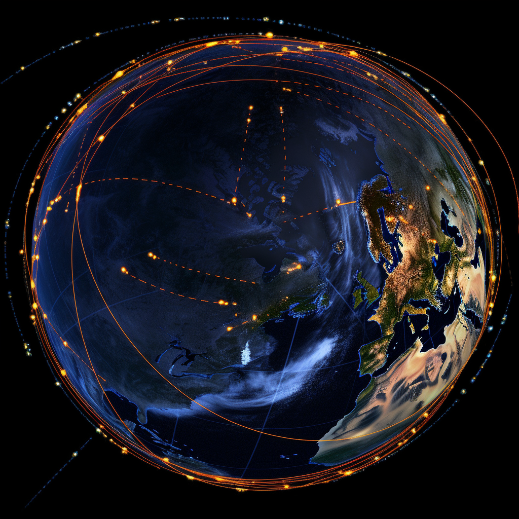 ESAs tracker showcasing the International Space Station