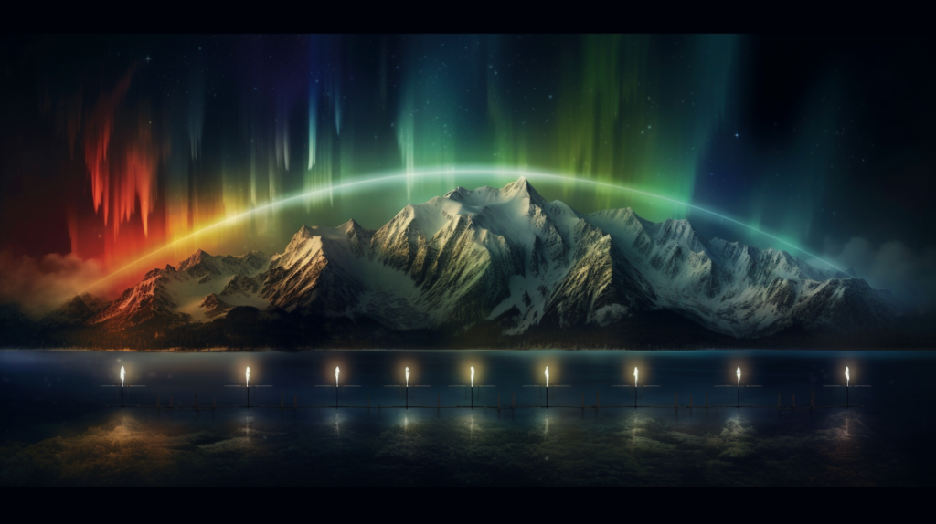 Northern lights calendar showing peak seasons