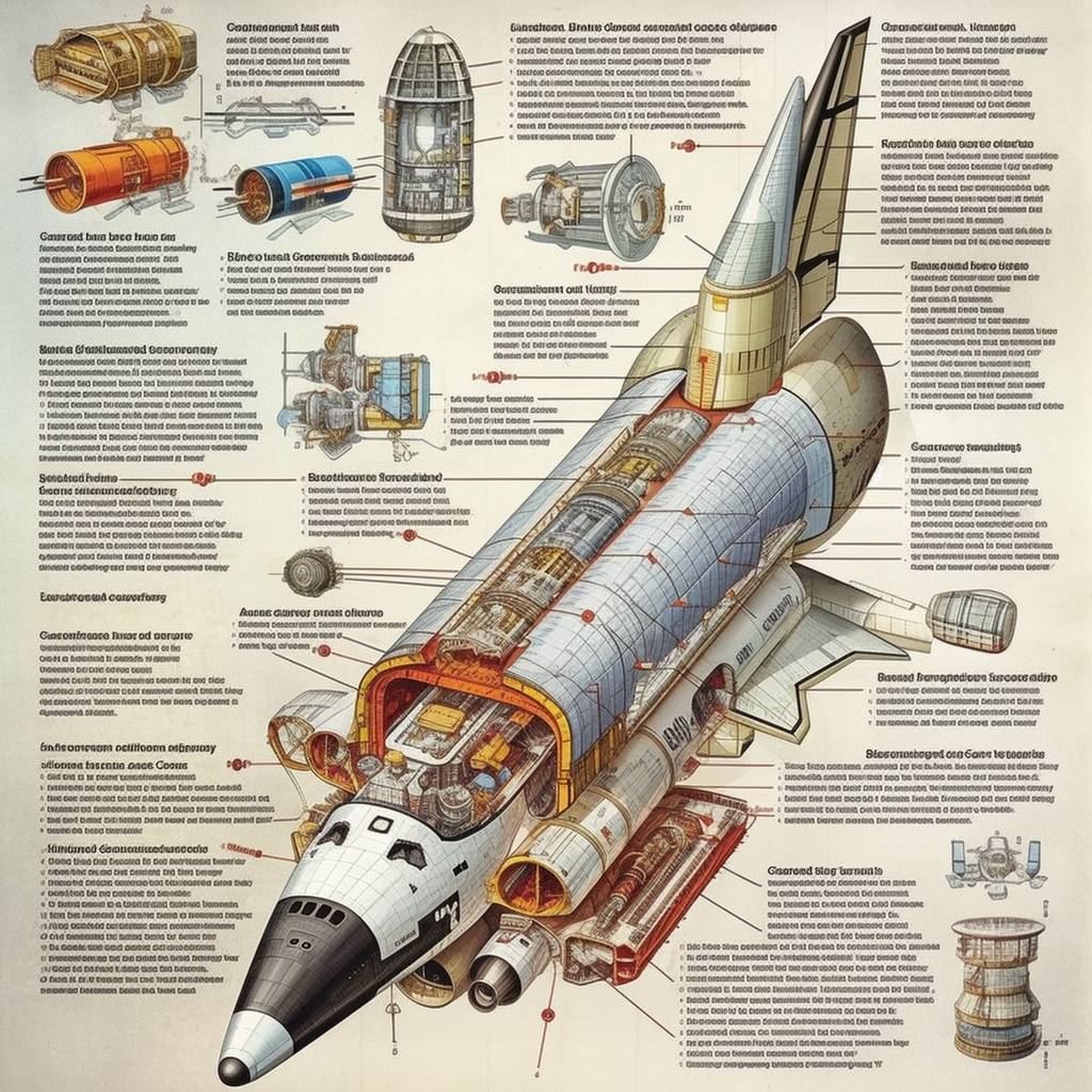 space shuttle components diagram