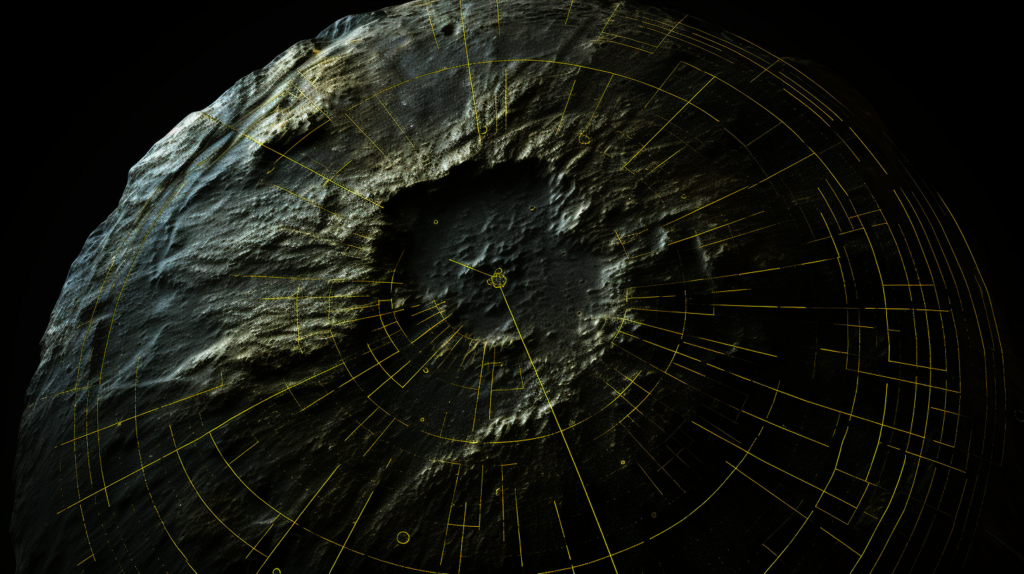 example radar image from arecibo of an asteroid