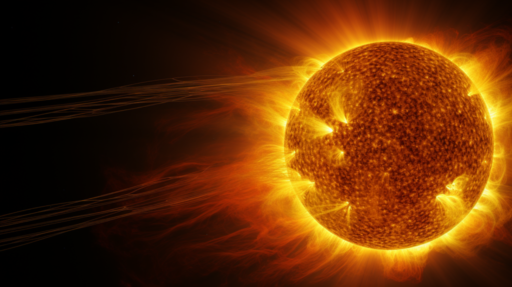 model of solar wind hitting mercurys surface, facts About Mercury