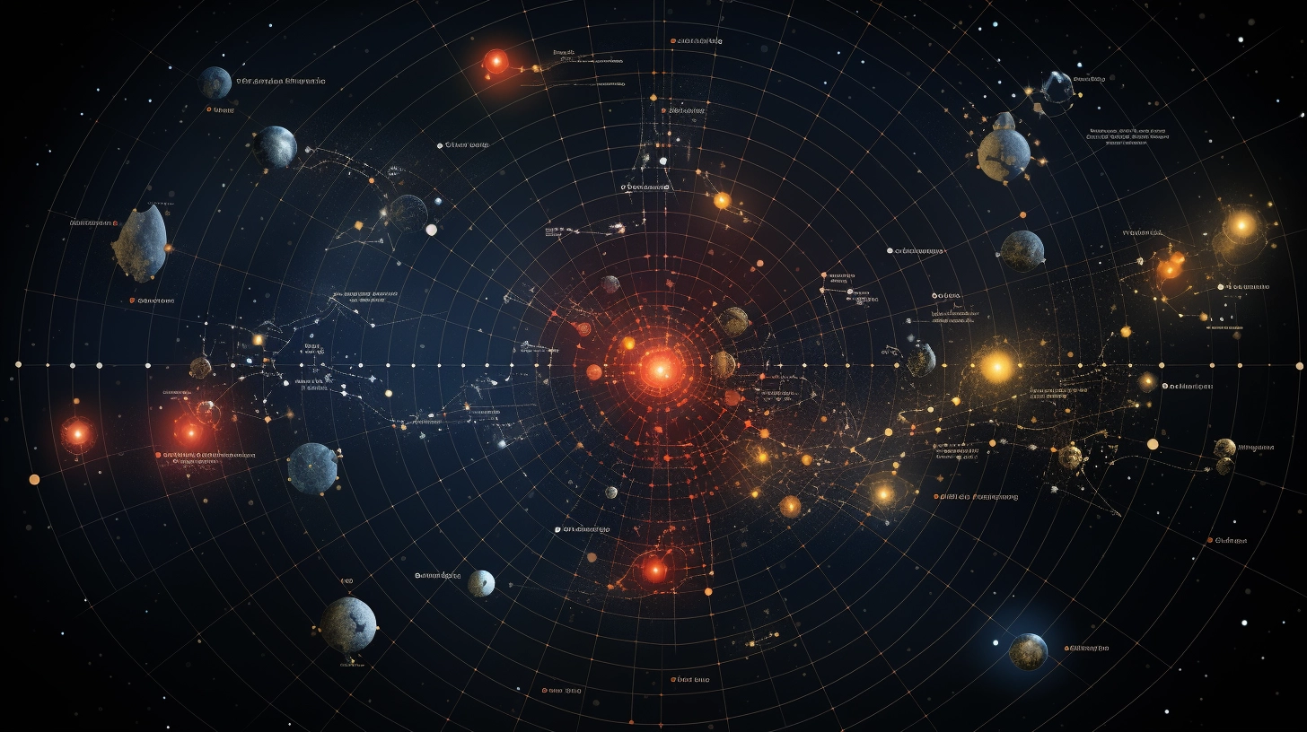 visual guide to when best to see different constellations