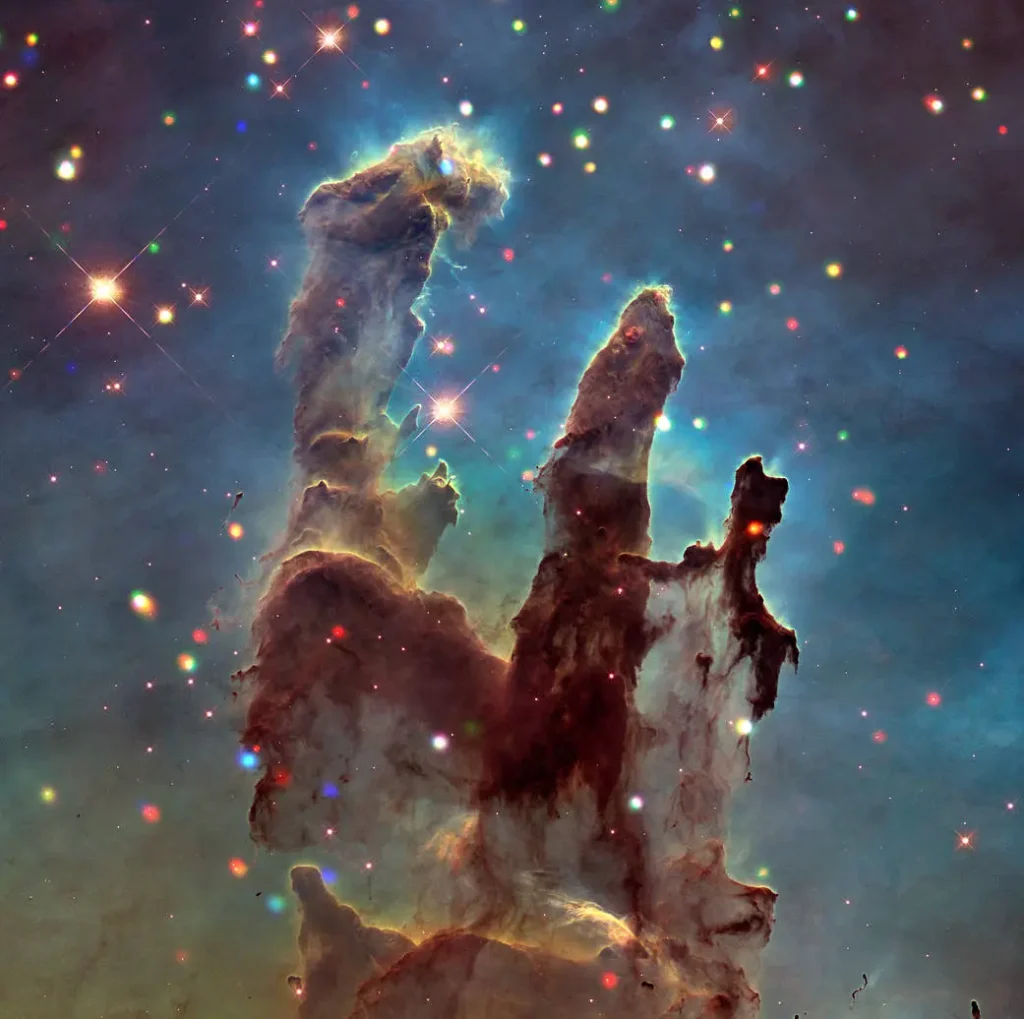 eagle nebula star forming region credit nasa